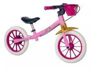 Bicicleta infantil balance princesas aro 12 nathor