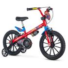 Bicicleta Infantil Bike Nathor Homem Aranha 5 a 8 Anos Aro 16