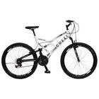Bicicleta Infantil Colli GPS Aro 26 Quadro Dupla Suspensão, Tamanho 19, Freio V-Break, Branco