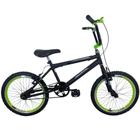 Bicicleta Infantil Cross Freestyle Aro 20 Masculina Preto/Verde Neon - STYLL