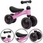 Bicicleta Infantil de equilibrio bebê sem pedal Rosa Buba