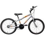 Bicicleta Infantil em Aço Carbono Aro 20 MTB Prata - Xnova