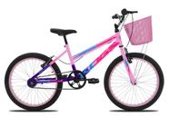 Bicicleta Infantil Feminina Aro 20 KOG com Cestinha