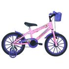 Bicicleta Infantil Kiss com Cesta Aro 16 Free Action