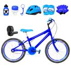 Bicicleta Infantil Masculina Aro 20 Aero + Kit Premium