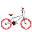 Bicicleta Infantil Masculina Aro 20 Cross Cromada + Descanso Lateral