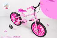 Bicicleta Infantil Menina Aro 16 - VTC BIKES