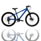 Bicicleta Infantil Mtb Aro 24 Athor Brave Shimano 7 Alumínio