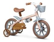 Bicicleta infantil Nathor Mini Antonella cor rosa aro 12
