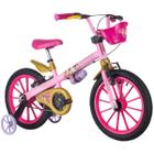 Bicicleta Infantil Princesas da Disney Menina Aro 16" Nathor