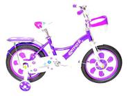 Bicicleta Infantil Princess Aro16 5 a 8 Anos Unitoys