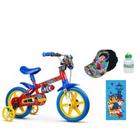 Bicicleta Infantil Rodinha Criana Patrulha Canina - 4 Itens - NO Informado