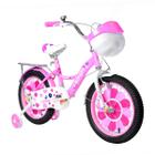 Bicicleta Infantil Rosa Feminina Princesa Aro 14 Menina