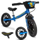 Bicicleta Infantil Sem Pedal Equilíbrio Balance Masculina Azul - Nathor