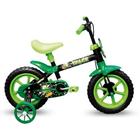 Bicicleta Infantil Track e BikesArco Iris Aro 12 Preta/Verde
