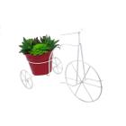 Bicicleta Jardim Suporte Para Vaso De Flor Planta Decoração