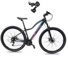 Bicicleta Modelo Feminino Aro 29 KSW MWZA 21 Velocidades Alumínio MTB C/ Câmbio Traseiro SHIMANO