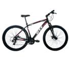 Bicicleta Mtb Aro 29 Gti Roma Aluminio 21v Indexada  Suspenção Freio À Disco