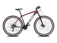 Bicicleta MTB Aro 29 KSW 24V Freio a Disco Cubo K7 e Trava