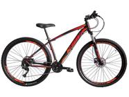 Bicicleta MTB Aro 29 KSW 27 Marchas Freio Hidráulico K7 Suspensão Trava