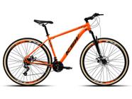 Bicicleta MTB Aro 29 KSW 27V Freio Hidráulico Cubo K7 Trava