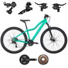 Bicicleta MTB Feminina Absolute Hera 21 Velocidades Aro 29 Aluminio Freio a Disco C/ Kit Shimano