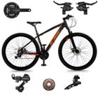 Bicicleta Mtb Ksw Xlt Aro 29 Aluminio 21v Disco Modelo Shimano Suspensao 80mm