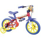 Bicicleta Nathor Fire Man Masculino Aro 12 Vermelho/Azul