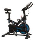 Bicicleta Para Exercício Ergométrica Fitness Musculação Lcd