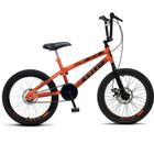 Bicicleta Skill Boy Cross Aro 20 Colli Laranja Neon - COLLI BIKE