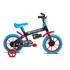 Bicicleta Sonic Aro 12 Infantil com Rodinhas Freio a Tambor Pneus EVA Verden Bikes