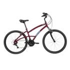 Bicicleta Urbana Caloi 400 Confort Aro 26 Vermelho Escuro