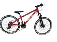 Bicicleta Vikingx Aro 26 Quadro Aluminio Tuff 30 Rodas Vmaxx 24V Mtb Freerider