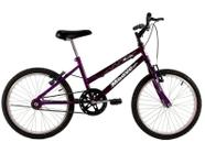 BicIicleta Aro 20 Feminina Menina Infantil Violeta - Dalannio Bike