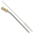 Bico de Inox 15cm para Doceira / Recheador / Recheadeira de Churros 1,2 Litros e 2 Litros com Escova de Limpeza - Atlas Industrial Parts