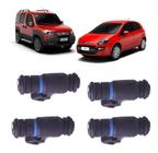 Bico injetor fiat palio siena strada punto idea doblo 1.6 16v 2009 á 2018 kit c/ 4 unidades