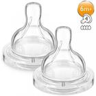 Bico Para Mamadeira Classic N.4 +6m c/2 Philips Avent