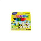 Big Giz de Cera Acrilex C/12 Cores