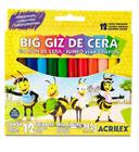 Big giz de cera acrilex com 12 cores ref:9111