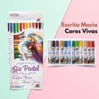 Big Giz de Cera Pastel Com 12 Cores