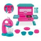 Big Kit Le Chef Confeitaria com Batedeira Bancada Usual - Usual Brinq - Usual Brinquedos