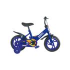 Bike Infantil Aro 12 Azul Equilíbrio Menino Menina