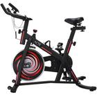 Bike Spinning 6.0 Compacta E33 Preto e Vermelha - Acte Sports