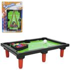 Bilhar Snooker Com Acessorios 20 Pecas 21,5X15Cm Na Cartela