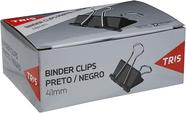 Binder clips 41mm metal pto cx 12 un