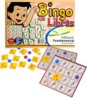 Bingo em Libras Brinquedo Educativo Caixa com 136 Peças Mdf