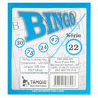 Bingo Tamoio Azul 100 Folhas - 15 Unidades