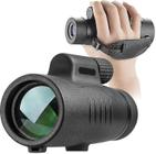 Binóculos telescópio monocular 8x42 hd impermeável starscope telescópio monocular bak4 à prova de choque com mão - HUOGUO