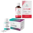 Biocolin - Hair - 60 cápsulas de 500mg + Restaure 15ml - 430 Gotas - Central Nutrition