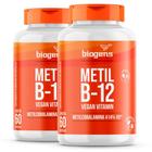 Biogens kit 2x metil b12 vegana, vitamina metilcobalamina 60caps